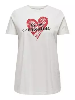 Футболка Only Carmakoma, белый