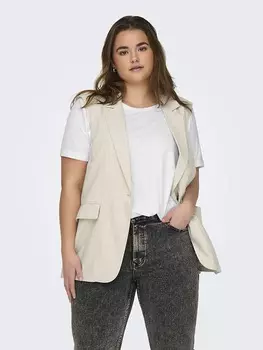 Футболка ONLY Carmakoma, белый