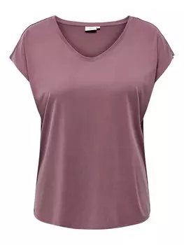 Футболка Only Carmakoma, фиолетовый