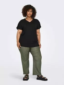 Футболка ONLY Carmakoma Laila, черный