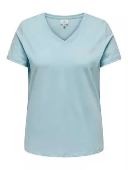 Футболка ONLY Carmakoma State, голубой