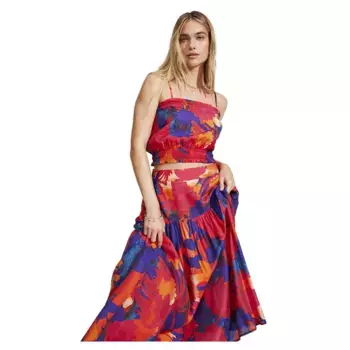 Футболка Only Celia Strap Smock, разноцветный