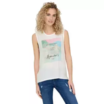 Футболка Only Flora, белый