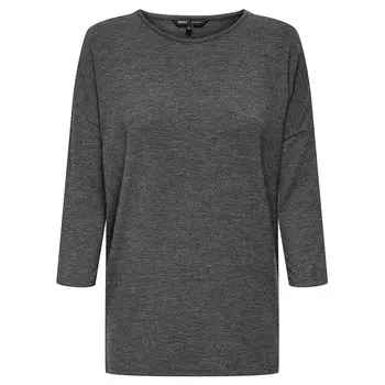 Футболка Only Glamour 3/4 Sleeve, серый