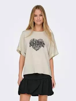 Футболка ONLY, кремовый