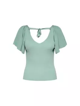 Футболка ONLY Leelo, зеленый