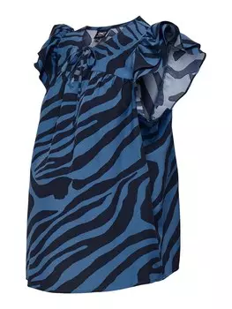 Футболка Only Maternity, темно-синий