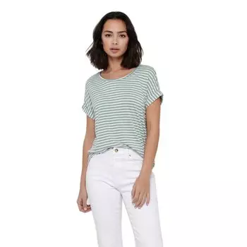 Футболка Only Moster Stripe, зеленый