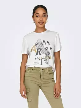 Футболка ONLY Shirt, белый