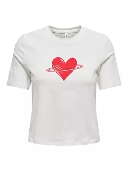 Футболка ONLY Shirt, белый