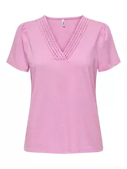 Футболка ONLY Shirt ONLBenita, цвет orchid