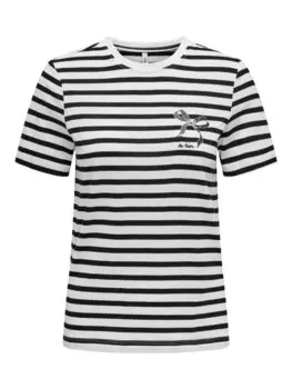 Футболка ONLY Shirt ONLKITA, белый