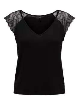 Футболка ONLY Shirt ONLPetra, черный