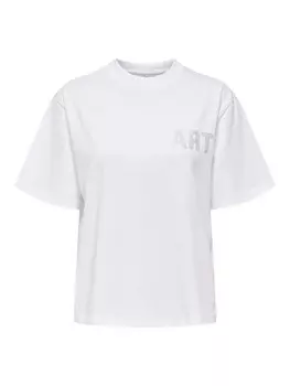 Футболка ONLY Shirt ONLRIRI, белый