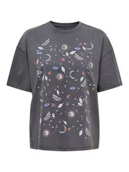 Футболка ONLY Shirt, темно-серый