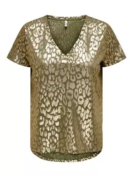 Футболка ONLY Shirt, зеленый