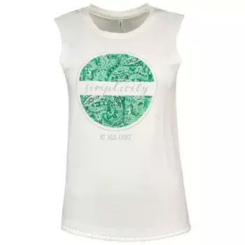 Футболка Only Siri Life Sleeveless, зеленый