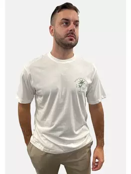 Футболка Only&Sons 2er Set locker geschnitten Rundhals Kurzarm, цвет wei-beige