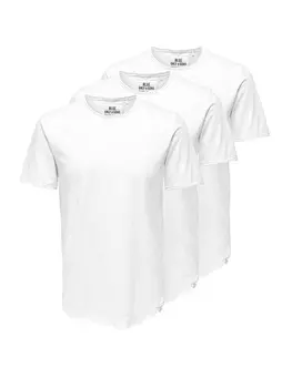 Футболка ONLY & SONS, белый