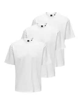 Футболка ONLY & SONS, белый