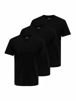 Футболка ONLY & SONS, черный