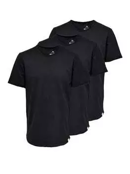 Футболка ONLY & SONS, черный