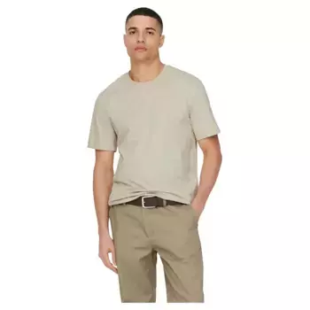 Футболка Only & Sons Max, бежевый