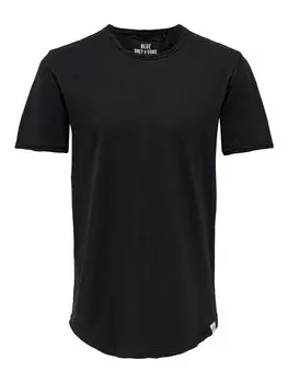 Футболка Only & Sons & Sons Onsbenne Life Longy 7822, черный