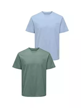 Футболка Only&Sons, светло-зеленый