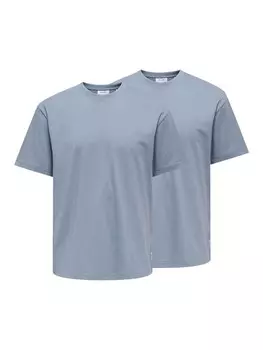 Футболка ONLY & SONS T-Shirt Onsfred, цвет Flint stone