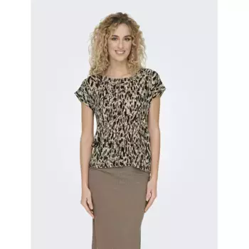 Футболка Only Vigga, бежевый