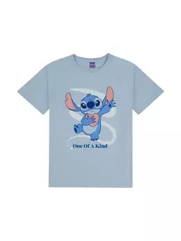 Футболка ONOMATO! T-Shirt kurzarm Stitch, синий