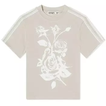 Футболка Open YY Rose Baby, бежевый