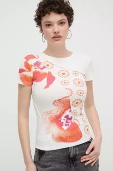 Футболка Оран Desigual, бежевый