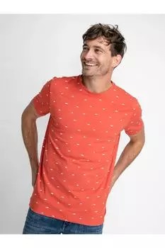 Футболка – оранжевая – стандартного кроя Petrol Industries, оранжевый