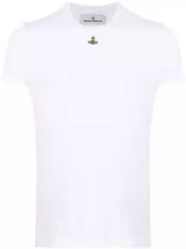 Футболка Orb с вышитым логотипом Vivienne Westwood, белый