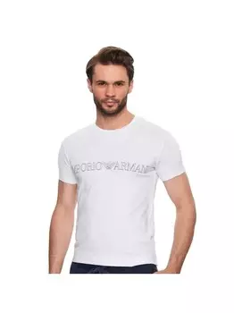 Футболка орел Emporio Armani, белый