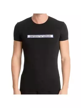 Футболка орел Emporio Armani, черный