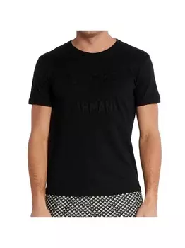 Футболка орел Emporio Armani, черный