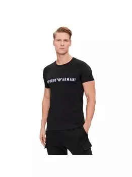Футболка орел Emporio Armani, черный