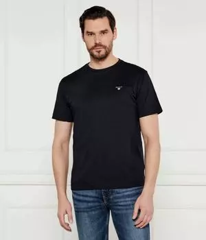 Футболка оригинальный щит Regular fit Gant, черный