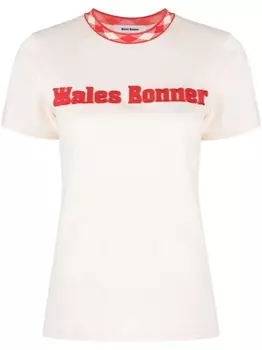 Футболка Original с логотипом Wales Bonner, бежевый