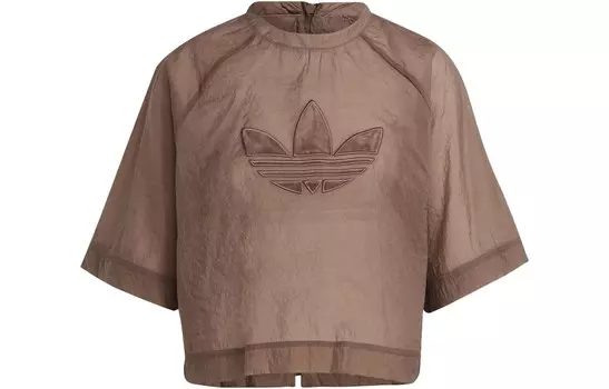 Футболка Originals женская коричневая Adidas Originals