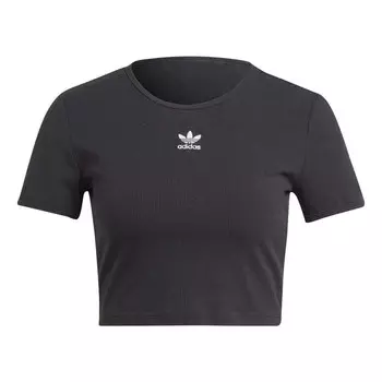 Футболка оригиналы эссенции rib t shirt Adidas, черный