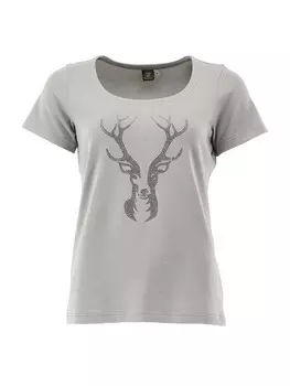 Футболка OS-Trachten Femira, цвет mittelgrau