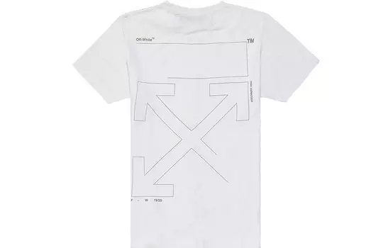 Футболка осень-зима 19 Мужская Off-White