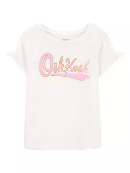 Футболка OshKosh, цвет wei/rosa