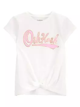 Футболка OshKosh, цвет wei/rosa