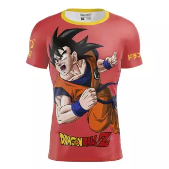 Футболка Otso Dragon Ball Z Goku Shenron, оранжевый