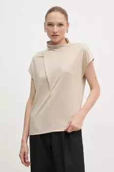 Футболка OUI, бежевый